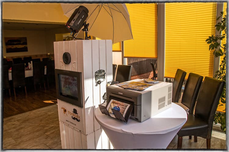 aufbau Fotobox