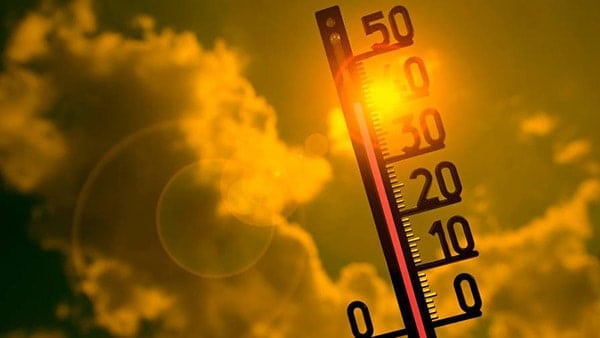 heiße Temperaturen heiße Temperaturen