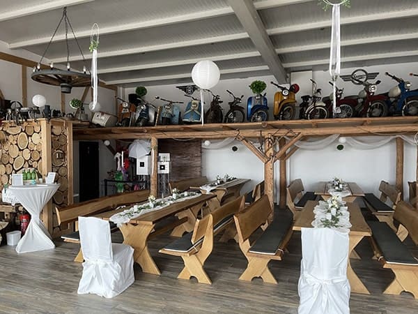 Innenansicht Scharfis partyservice Innenansicht Scharfis partyservice