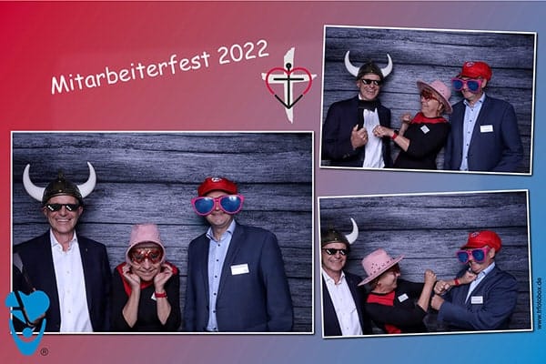 Mitarbeiterfest dreier Collage Mitarbeiterfest dreier Collage