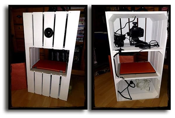 Bau der Fotobox Bau der Fotobox