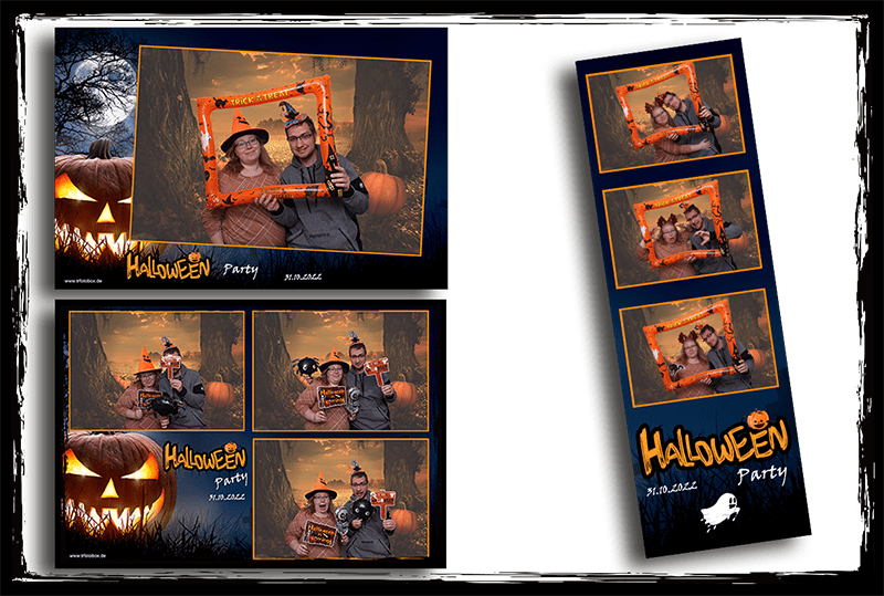 Fotobox Collage Halloween