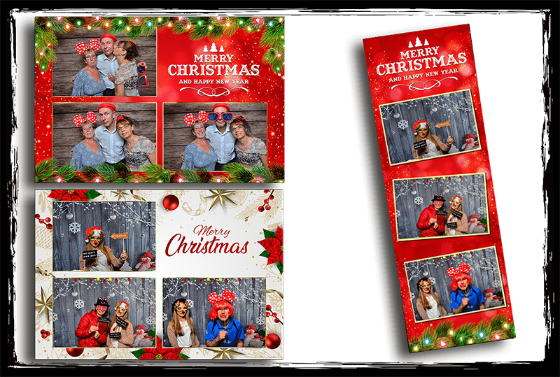 Fotobox Collage Weihnachten