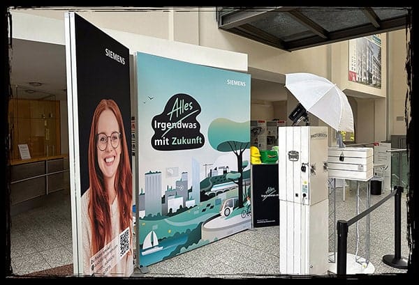 Fotobox bei Siemens