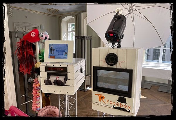 Fotobox einsatzbereit Fotobox einsatzbereit