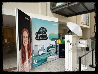 Fotobox bei Siemens