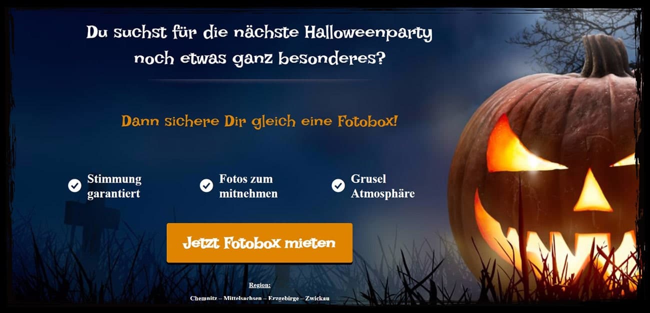 Mobilheader Halloween