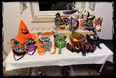 Requisitentisch Halloween
