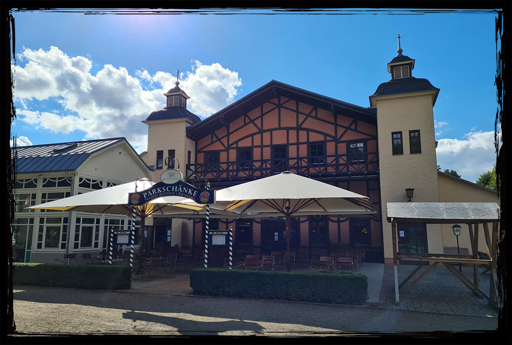 Außenansicht der Parkschänke in Limbach Oberfrohna