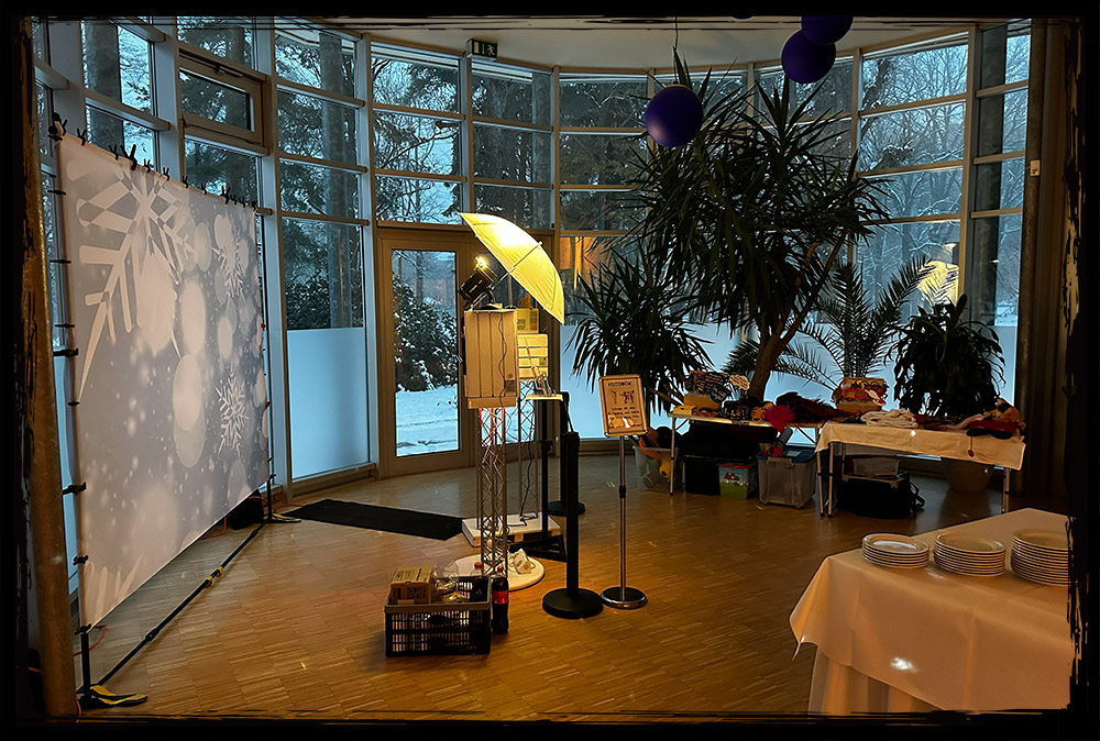 TR Fotobox Parkschänke Limbach-Oberfrohna – Fotospaß beim Winterevent TR Fotobox in der Parkschänke Limbach-Oberfrohna – Fotostation mit Winterkulisse