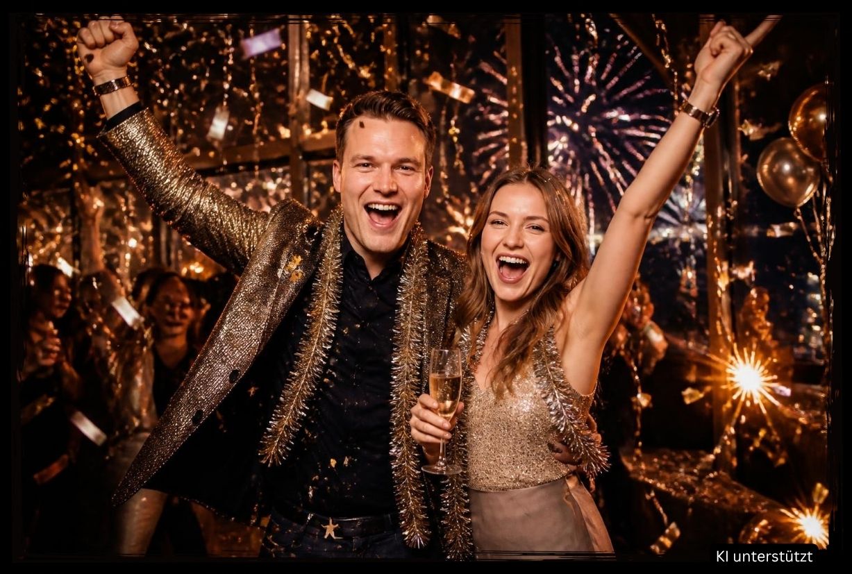 Fotobox mieten Silvester Chemnitz - Professionelle Partyfotografie für Feierlichkeiten